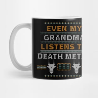 Death Metal Grandma Mug